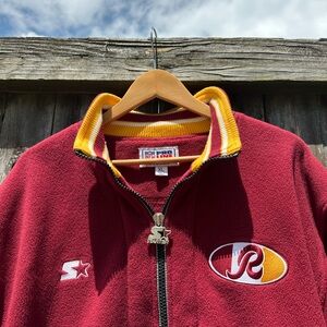 Vintage starter redskins quarter zip